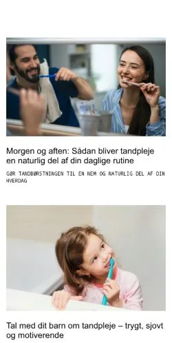 Anteprima del sito bagsmilet.dk, media di Danimarca per articoli sponsorizzati