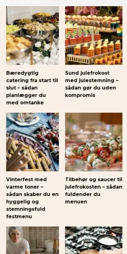 Anteprima del sito bedstecatering.dk, media di Danimarca per articoli sponsorizzati