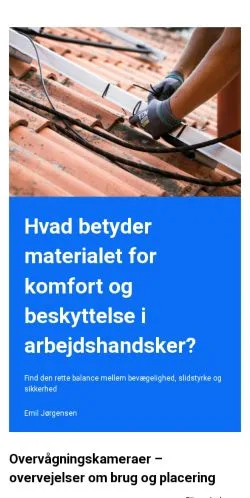 Anteprima del sito byggeleder.dk, media di Danimarca per articoli sponsorizzati