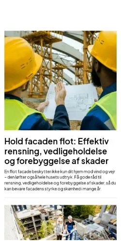 Anteprima del sito byggevalg.dk, media di Danimarca per articoli sponsorizzati