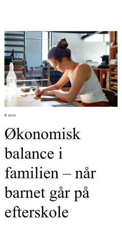 Anteprima del sito efterskolehygge.dk, media di Danimarca per articoli sponsorizzati