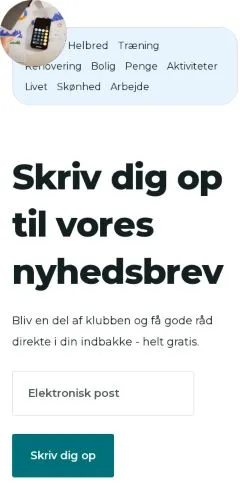 Anteprima del sito esbjergmagasinet.dk, media di Danimarca per articoli sponsorizzati