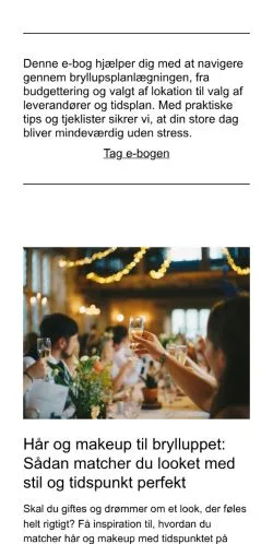 Anteprima del sito eventliv.dk, media di Danimarca per articoli sponsorizzati