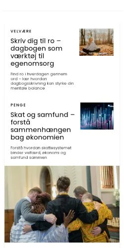 스폰서 기사용 덴마크 매체 forliv.dk 사이트 미리보기