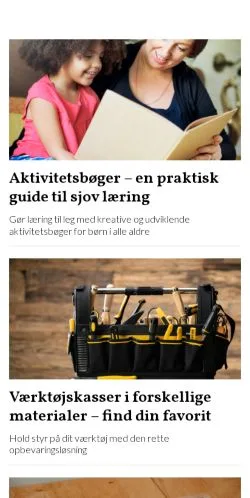Voorbeeld van de site fredericiansk.dk, medium uit Denemarken voor gesponsorde artikelen