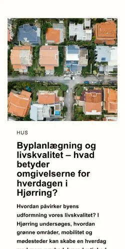 Anteprima del sito hjoerringenser.dk, media di Danimarca per articoli sponsorizzati
