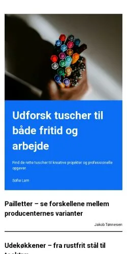 Anteprima del sito hoersholmpuls.dk, media di Danimarca per articoli sponsorizzati