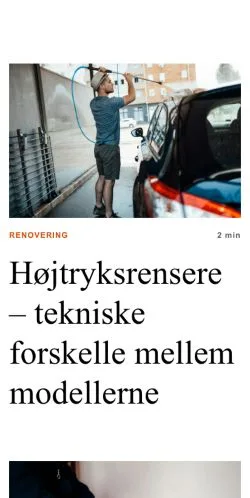 Podgląd witryny horsensguide.dk, medium z kraju Dania do artykułów sponsorowanych