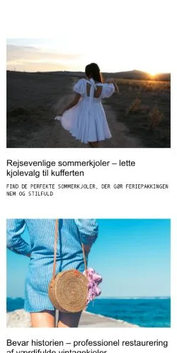 Anteprima del sito kjoleguiden.dk, media di Danimarca per articoli sponsorizzati