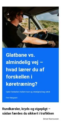 Anteprima del sito koereskoletips.dk, media di Danimarca per articoli sponsorizzati