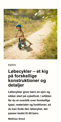 Forhåndsvisning af mandeblad.dk, medie fra Danmark til sponsorerede artikler