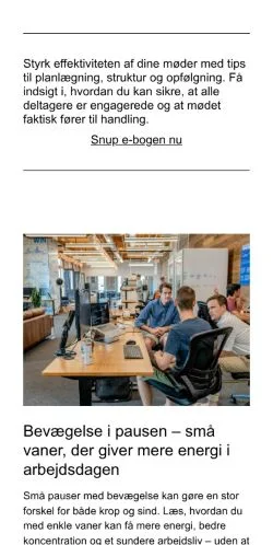 Voorbeeld van de site merekontor.dk, medium uit Denemarken voor gesponsorde artikelen