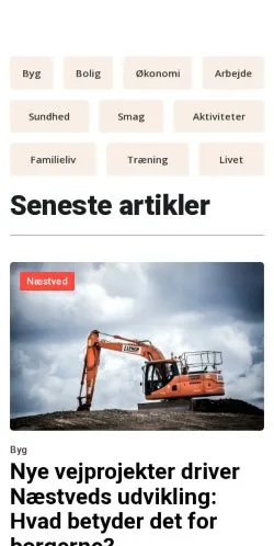 Anteprima del sito naestvedbladet.dk, media di Danimarca per articoli sponsorizzati