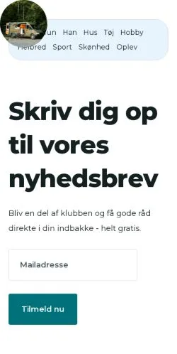 Podgląd witryny nemgave.dk, medium z kraju Dania do artykułów sponsorowanych