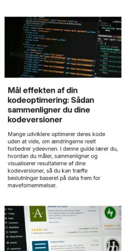 Preview of the netnet.dk website, a media outlet in Denmark for sponsored articles