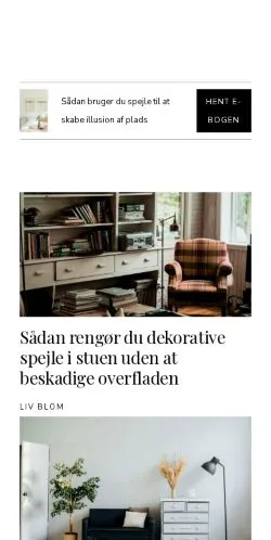 Anteprima del sito retrospejle.dk, media di Danimarca per articoli sponsorizzati