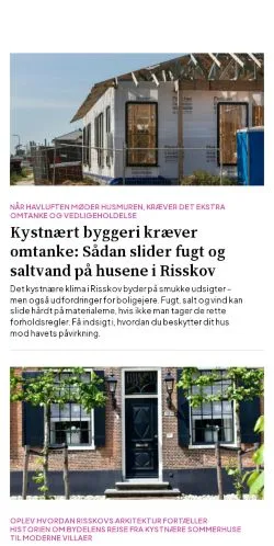 스폰서 기사용 덴마크 매체 risskovavisen.dk 사이트 미리보기