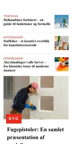 Podgląd witryny roskilde365.dk, medium z kraju Dania do artykułów sponsorowanych