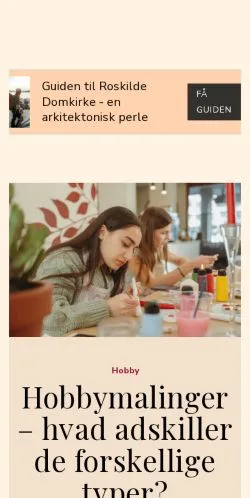 Podgląd witryny roskildedagblad.dk, medium z kraju Dania do artykułów sponsorowanych
