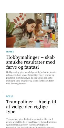 Sponsorlu makaleler için Danimarka medyası silkeborgcentrum.dk sitesinin önizlemesi
