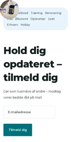 Podgląd witryny soenderborgnyt.dk, medium z kraju Dania do artykułów sponsorowanych