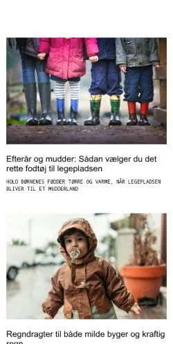 Forhåndsvisning av nettstedet trendtime.dk, medium fra Danmark for sponsede artikler