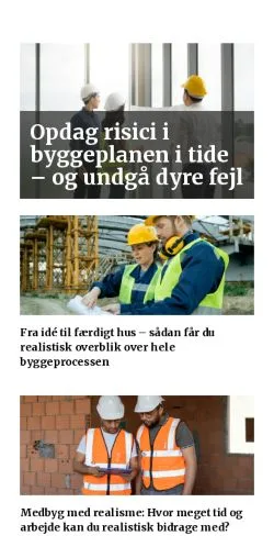 Anteprima del sito vibyggertildig.dk, media di Danimarca per articoli sponsorizzati