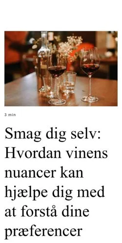 Pré-visualização do site vinperler.dk, meio de Dinamarca para artigos patrocinados