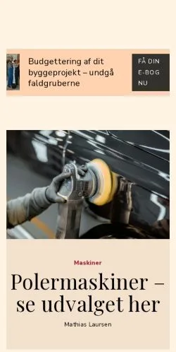 Anteprima del sito voresbyggeri.dk, media di Danimarca per articoli sponsorizzati