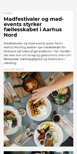 Anteprima del sito voresrisskov.dk, media di Danimarca per articoli sponsorizzati