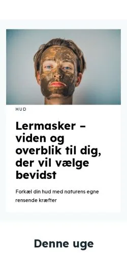 Anteprima del sito withbeauty.dk, media di Danimarca per articoli sponsorizzati