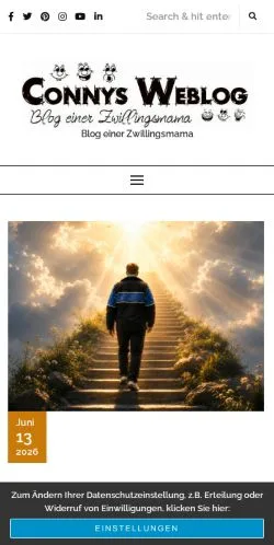 Podgląd witryny Connys Weblog, medium z kraju Niemcy do artykułów sponsorowanych