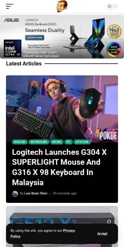 Preview of the Pokde.Net website, a media outlet in United States for sponsored articles