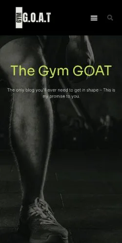 Podgląd witryny The Gym Goat, medium z kraju Stany Zjednoczone do artykułów sponsorowanych