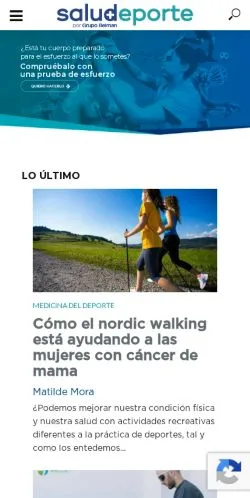 Anteprima del sito Revista, media di Spagna per articoli sponsorizzati
