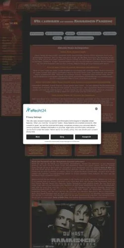 Anteprima del sito Das Schoenste Kind, media di Germania per articoli sponsorizzati