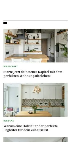 Anteprima del sito hausdesherzens.de, media di Germania per articoli sponsorizzati
