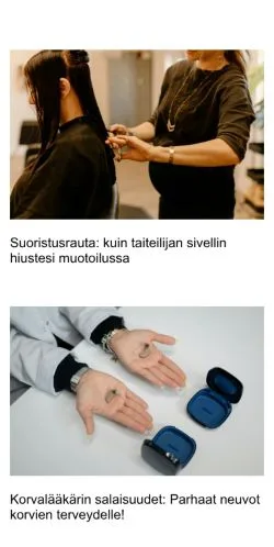 Anteprima del sito terveellinenruokavalio.fi, media di Finlandia per articoli sponsorizzati