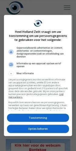 Anteprima del sito HeelHollandZeilt, media di Paesi Bassi per articoli sponsorizzati