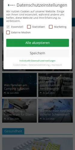 Aperçu du site Noows, média de Allemagne pour articles sponsorisés