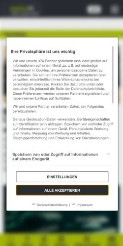 Anteprima del sito St.Gallen24, media di Svizzera per articoli sponsorizzati