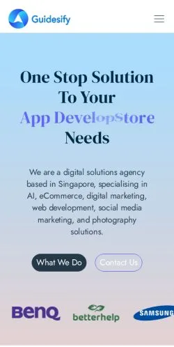Forhåndsvisning av nettstedet Guidesify, medium fra USA for sponsede artikler