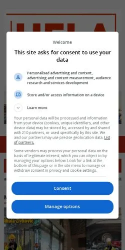Anteprima del sito -, media di Svezia per articoli sponsorizzati