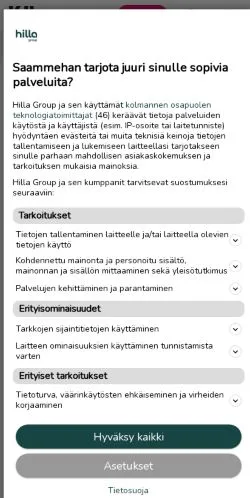 Podgląd witryny Kalajokilaakso, medium z kraju Finlandia do artykułów sponsorowanych