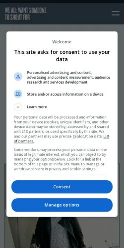 Anteprima del sito We All Want Someone, media di Stati Uniti per articoli sponsorizzati