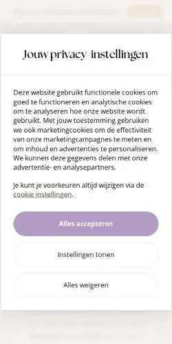 Anteprima del sito Zij Lacht, media di Paesi Bassi per articoli sponsorizzati
