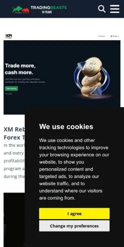 Forhåndsvisning af TradingBeasts, medie fra USA til sponsorerede artikler