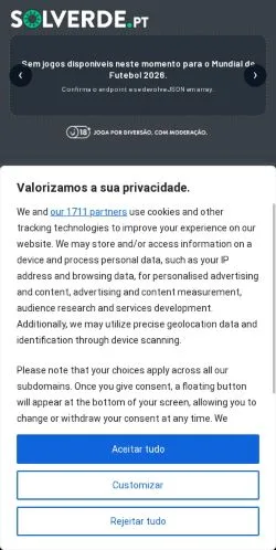 Anteprima del sito Bola Na Rede, media di Portogallo per articoli sponsorizzati