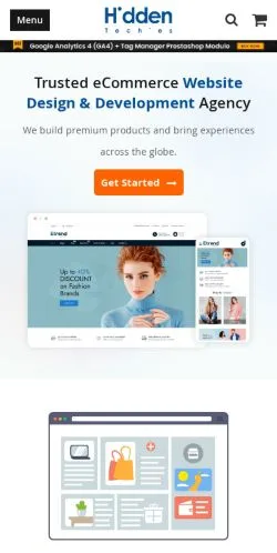 Aperçu du site HiddenTechies, média de États-Unis pour articles sponsorisés