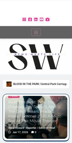 Anteprima del sito SW Newsmagazine, media di Stati Uniti per articoli sponsorizzati